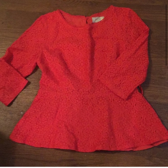 Anthropologie Tops - Anthropologie Moulinette Soeurs peplum Top